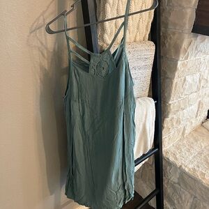 Elegant Teal Sleeveless Top